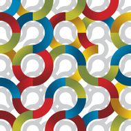 Colorful circles seamless pattern N3