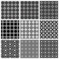 seamless geometric patterns set N6
