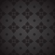 Thai Art Background art pattern vector N3