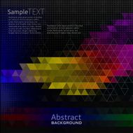 Multicolored mosaic background N86