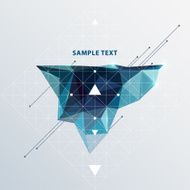 Abstract Geometric Shape N3