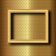 frame on gold