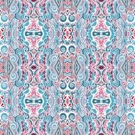Seamless decorative abstract winter pattern N2