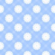 Floral seamless pattern Vector illustration Beautiful background N11