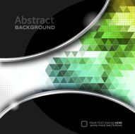 Multicolored mosaic background N90