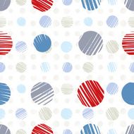 Sketch dots seamless pattern N2