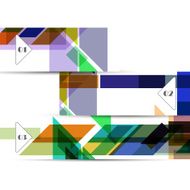 Vector web element for your design N163