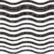Seamless wavy tyre tracks