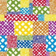 Hand drawn lines textures seamless pattern N2