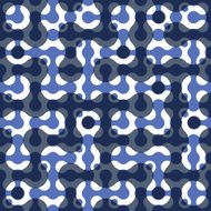 Connected dots geometric seamless pattern N2