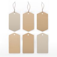 Food vintage labels with stripe N2
