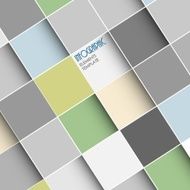Abstract squares background N29