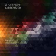 Multicolored mosaic background N98