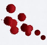 bloody red blots N2