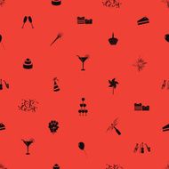 celebration and party seamless pattern eps10