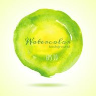 Designed abstract watercolor background design element