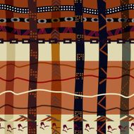 Seamless tribal texture N7