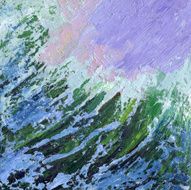 Ocean Wave Detail Abstract