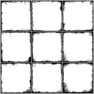 Grunge Frames Set N3