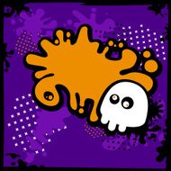 Halloween skull N9