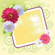 Beautiful Floral Frame N7