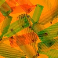 abstract colorful bottle pattern background