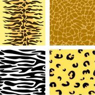 Seamless skins pattern