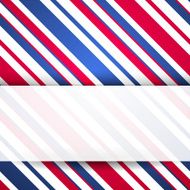 Striped template