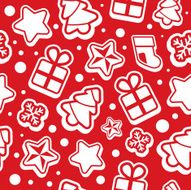 Xmas seamless pattern N5