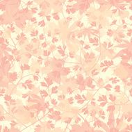 Seamless leaves wallpaper background