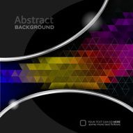 Multicolored mosaic background N103