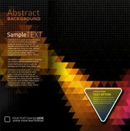 Multicolored mosaic background N107