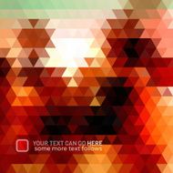 Multicolored mosaic background N110