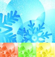 Snowflake Background N20