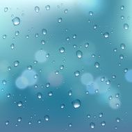 Abstract background water drops Vector illustration N2