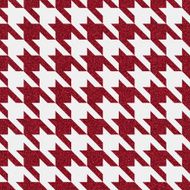 Seamless houndstooth glitter pattern on white