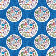Sea life pattern background N12