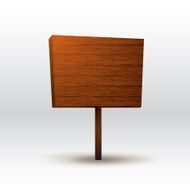 wooden sign N32
