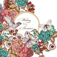 Fashion pattern with flowers N4