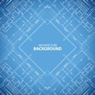 Blueprint building structure background
