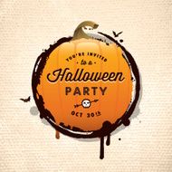 Halloween party invitation N11