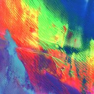 Abstract acrylic and watercolor painted background N65