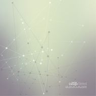Abstract Background with Dots Array and Lines N7