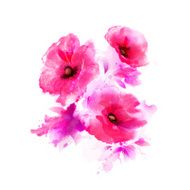 Abstract watercolor painting N39