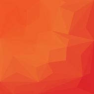 Orange Abstract Triangle vector