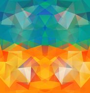 Triangle background Pattern of geometric shapes N43