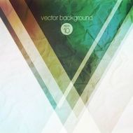 abstract background with colorful triangles