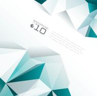 Polygonal design Abstract geometrical background N17