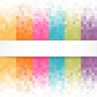 Abstract Pixel Background N12