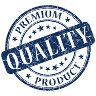 quality blue round stamp N2